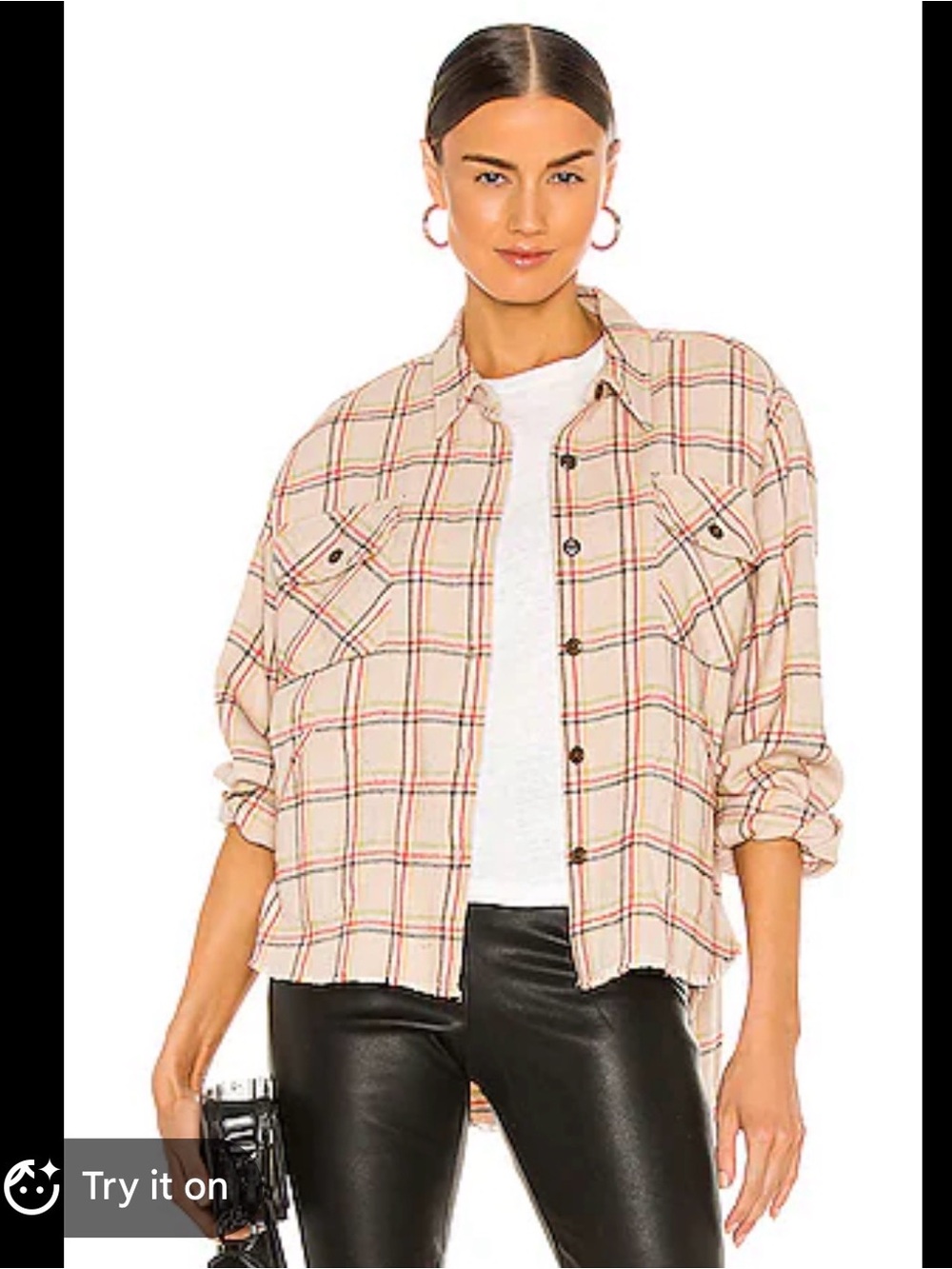The Great. Voyager Jacket in Canoe Plaid